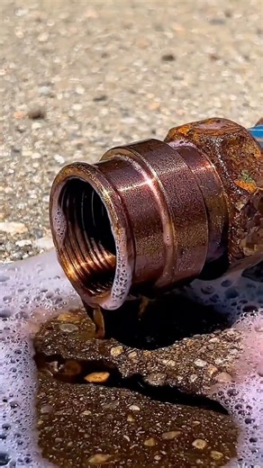 Satisfying Rust Removal ASMR | Garden Hose Connector Restoration (Before & After) #gardencleaning