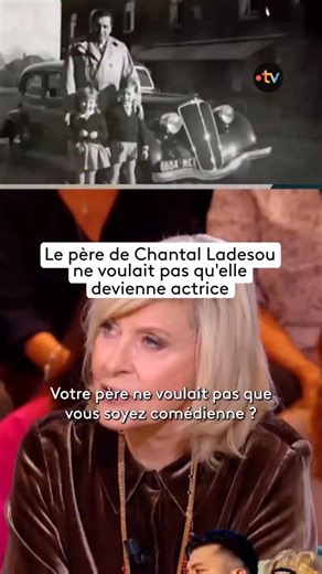 Chantal Ladesou raconte comment son père s’opposait à ce qu’elle devienne comédienne à cause des préjugés de l’époque sur les actrices. | Quelle Époque