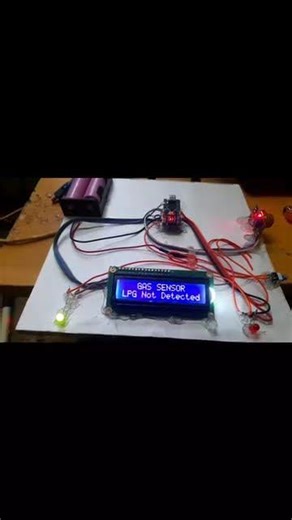 Project_work gas_detecter #shortsyoutube #viralvideo #shortvideo