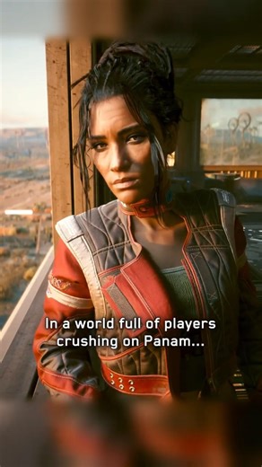 In a world of players crushing on Panam... #cyberpunk2077 #cyberpunk #nightcity