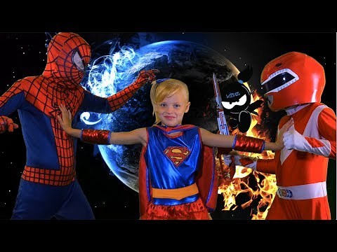 Spider-Man vs Red Ranger AWESOME BATTLE! & Handstand Race?