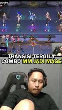 GILA TRANSISI DARI COMBO MM JADI MAGE RYU KUSANAGI BINTANG 3 #magicchess #mobilelegends