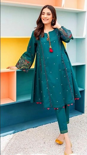 Simple Frock Desing 2025 New Collection 💥💥👗👗