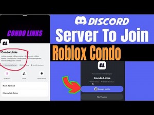 Roblox Condo Discord Server To Join