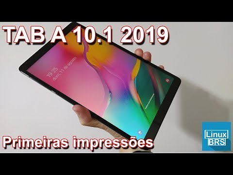 SAMSUNG GALAXY TAB A 10.1 (2019) - FIRST IMPRESSIONS AND UNBOXING
