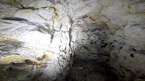 Built around 1790 as an addition to the east side defences of the castle for artillery warfare this bastion was an amazing explore . Pristine drawbridges start the adventure as the tunnels take you through the guard room and into the deep chalk tunnels beneath . There are two stone staircases one from the bastion into the tunnels and the other takes you up inside the castle grounds . The old fireplace is absolutely amazing with the VR insignia still very much visible . There were improvements ma