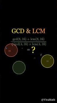 This GCD/LCM Math Trick Will Blow Your Mind 🤯