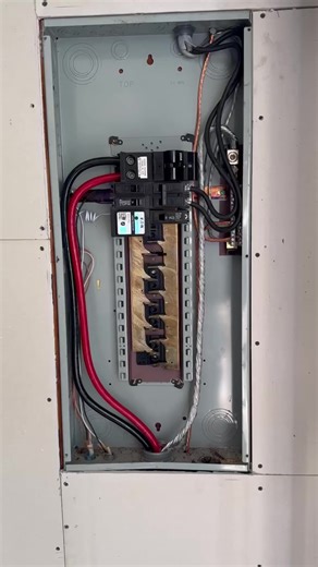 Secure those backfeed breakers! #fyp #fypシ #construction #electric #electrical #electrician #wiring #build #inspectiontherapy #inspectedaccepted #inspectedrejected #DIY #homeinspection #fail #pass #realestate #framing #t | Inspection Therapy