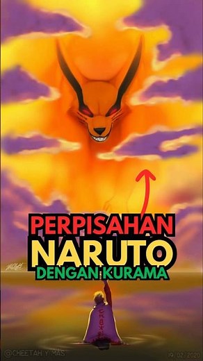 The heartbreaking moments of Naruto and Kurama's farewell.