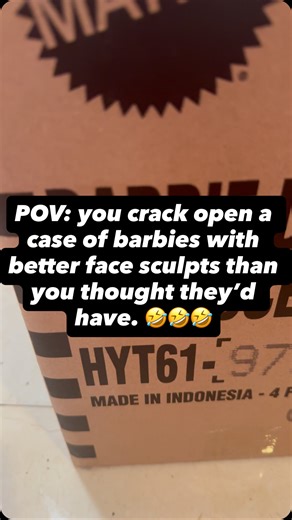 1.9K views · 30 reactions | I’m sure the conundrum of finding Odile versus finding Millie has been a problem A lot of Barbie collectors have been facing for a while now so imagine my surprise when I forgot all about this case of Odiles their eyes forgot all about having in my collection! I wonder what outfit I may dress them in.樂 #barbie #dollcollector #dollphotography #dollstagram #dolls #doll #mattel #instadoll #fashion #barbiecollector | Iamsamuellll | Facebook