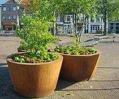 Large Outdoor Tree Metal Planter