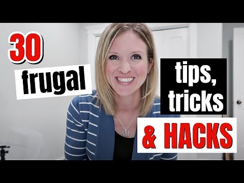 30 FRUGAL TIPS, TRICKS, AND HACK FROM REAL PEOPLE | FRUGAL FIT MOM