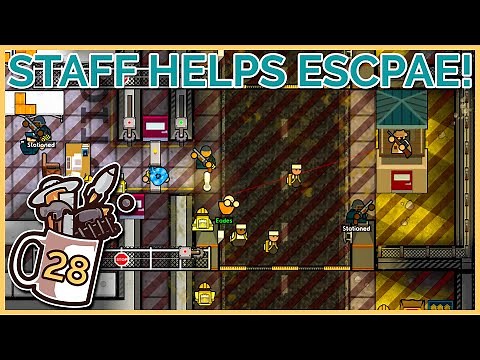 Simultaneously the HARDEST and EASIEST Prison to Escape From! | Prison Architect #28