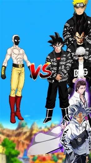 saitama terra Infinity vs all drip character #anime #shorts