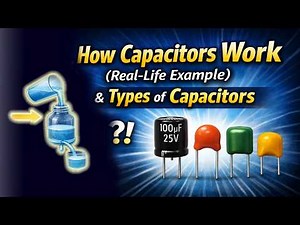 This is how Capacitors Work (With Real-Life Example) #3 #capacitor #esp32 #arduino