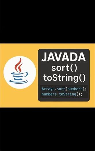 Javada diziler sort ve toString metodları