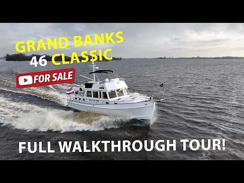 Grand Banks 46 Classic ‘Seawind’ For Sale | Full Walkthrough by MariTeam Yachting