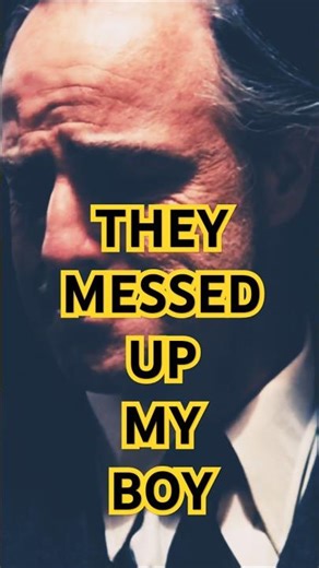 "Look How They Messed with My Boy | The Godfather | Don Corleone’s Tragic Moment"