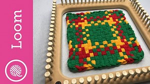 GKK TV | S4: Ep 44 Tutorial - 3 color Plaid Potholder Hot Pad #weaving #tutorial | GoodKnitKisses