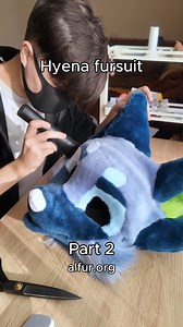 6.7K views · 2K reactions | Custom fursuit for @lettucehyena5 The process of making a fursuit head We make custom full fursuits, partial fursuits and heads. All information on alfur.org - #furry #fursuit #fursuitmaker #cosplay | Al fur | Facebook