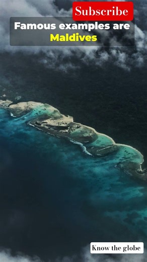 Different types of island on earth 🌍 #geography #facts #maldives #hawaii #japan #island #ocean