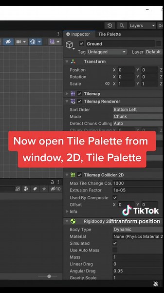 How to create a tilemap step by step indie games for unity. #fy #unity #indie #gamedeveloper #indiegames #gamedev #pixelart #pixel