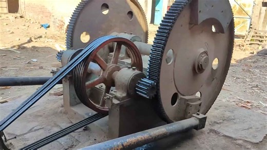 Magical Production of Wooden Paper Using Heavy Machinery