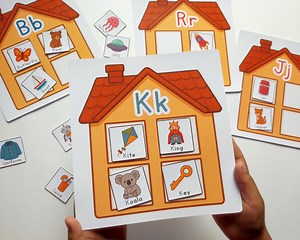 Printable Alphabet Busy Book: ABC Matching Activity, Preschool Learning - Etsy