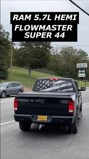 2016 RAM 1500 5.7L HEMI V8 w/ Flowmaster Super 44 Series!