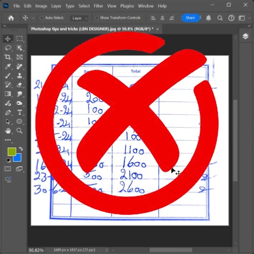 52K views · 409 reactions | How to remove the unwanted text without lossing columns in photoshop | Photoshop tips and tricks | Facebook
