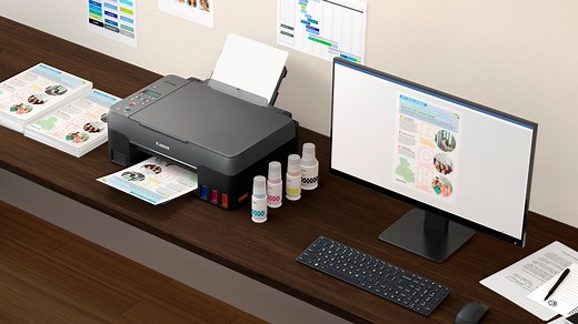Canon's new Pixma G-Series MegaTank printers take on the home office