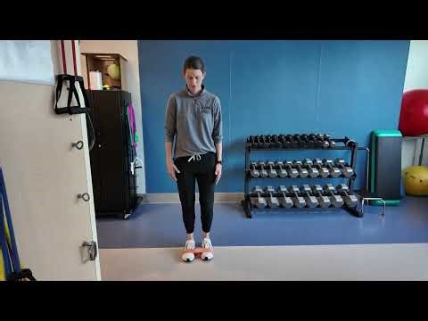 Lateral Band Walk with Eversion for Hip Stability