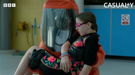 The team races to contain a chlorine leak. Watch #Casualty now on BBC iPlayer 📺 #SupplyAndDemand | BBC Casualty