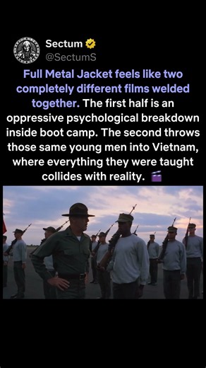 Full Metal Jacket (1987) — Two Movies Welded Together