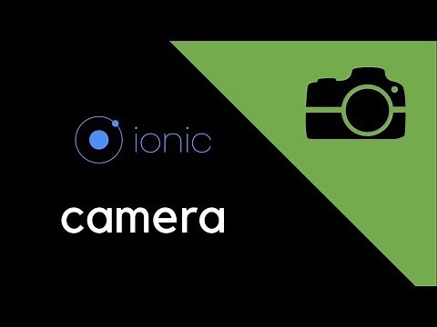 Ionic 4 - Camera (Capacitor)
