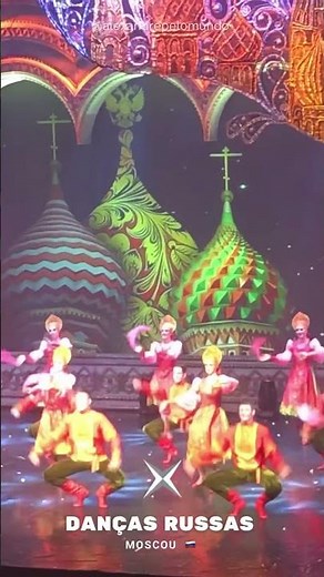 Danças russas - folclore russo (Direto de Moscou) - #shorts