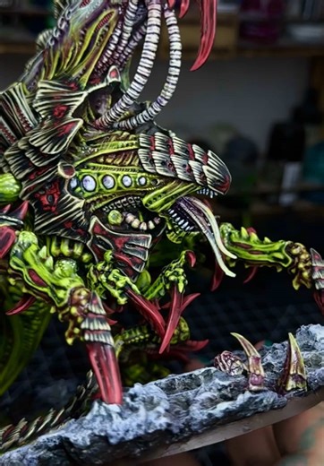 Miniature Painting of Tyranids in Warhammer 40k