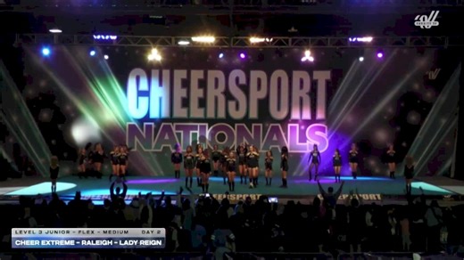Cheer Extreme - Raleigh - Lady Reign [2026 L3 Junior - Flex - Medium Day 2] 2026 CHEERSPORT National All Star Cheerleading Championship