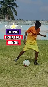 3.3K views · 56 reactions | Fake pass football skill tutorial ⚽掠❤️ #football #skills #soccer #reels | Sonu Rajbhar | Facebook