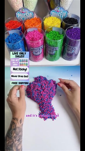 Educational Insights Playfoam Pluffle Mini 8-Pack for Ages 3 | Soft, Flowing Sensory Toy | Non-Toxic, Gluten-Free | Perfect for Sensory Bins & Fine Motor Skill Development - Crafting Kit