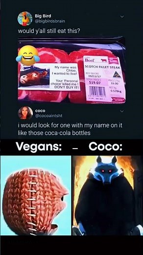 vegans vs coco meme