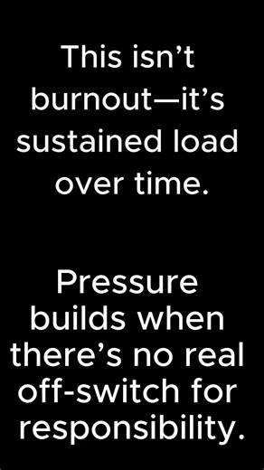 The Problem Isn’t Stress — It’s Load