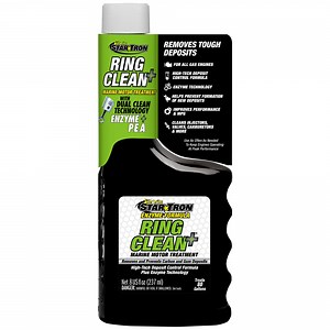 Star brite Star Tron Ring Clean Marine Motor Treatment, Enzyme P.E.A. Formula, Carbon Deposit Cleaner