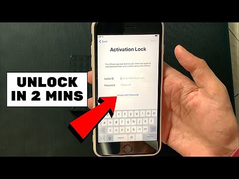 Unlock Activation Lock using passcode