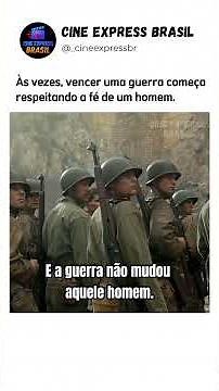 Quando todos estão prontos para atacar, um exército inteiro espera…porque um homem ainda está orando