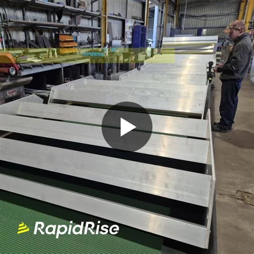 Rapid Rise Fire Stairs Installation Process | Rapid Rise
