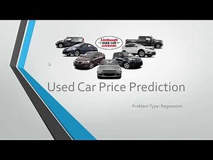 1 Introduction - Used Car Price Prediction