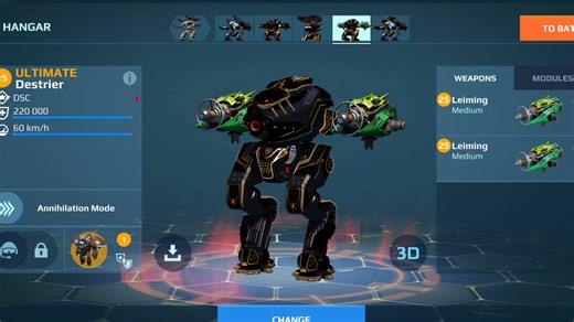 [War Robots]终极初始机：远程的王者，近战的亡者
