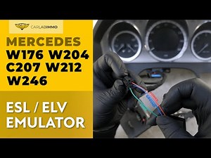 Mercedes W176, W204, C207, W212, W246 ESL Emulator | Julie™ PRO | CarLabImmo