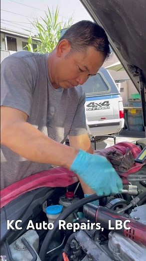 Changing Timing Belt, Steering Pump, Tensioner and etc on 2008 Honda Accord at KC Auto Repairs, LBC